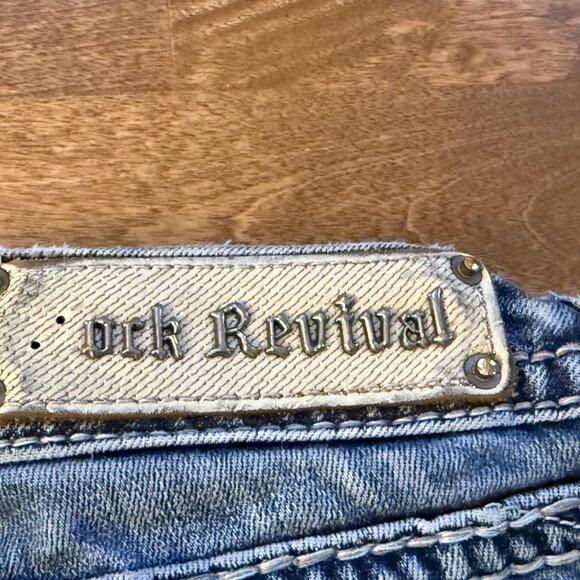 Ladies Rock Revival Capris - 'Julie' - Picture 4 of 4